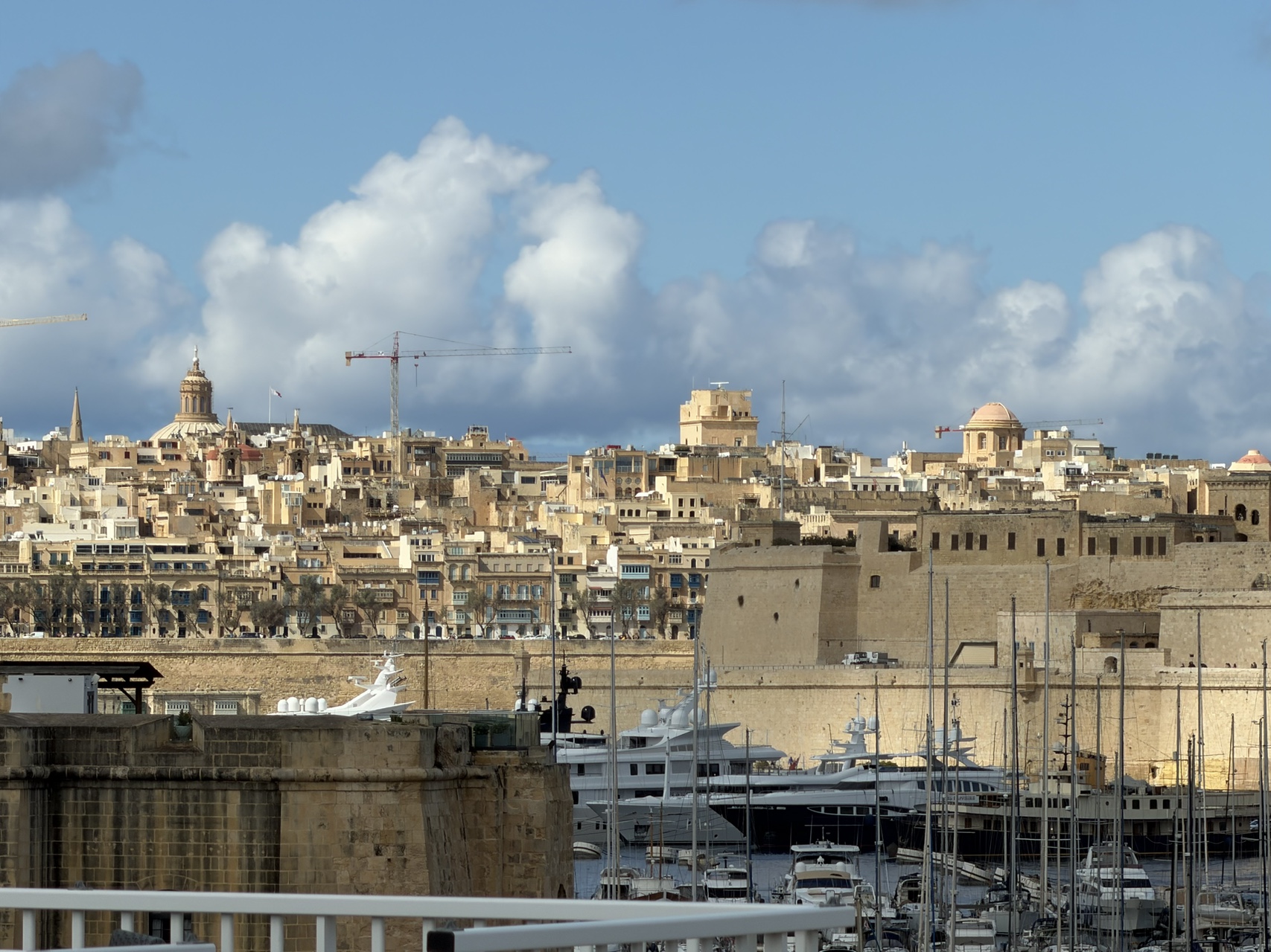 View over the Grand Harbour, Malta
